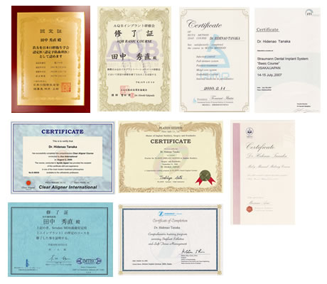 所属学会および研究会（Certificate）